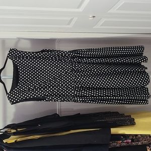 Black & White Polka Dot Dress